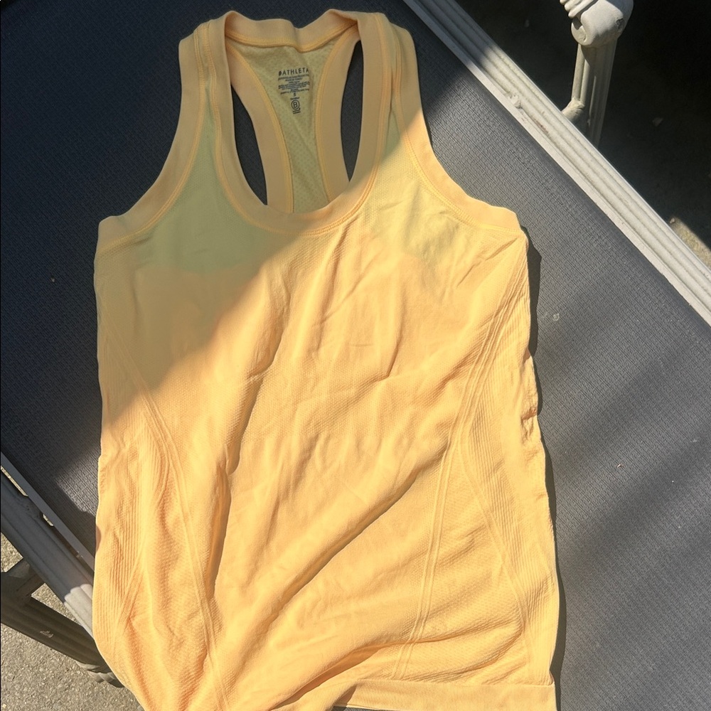 Athleta Sunlit Yellow Tank Top